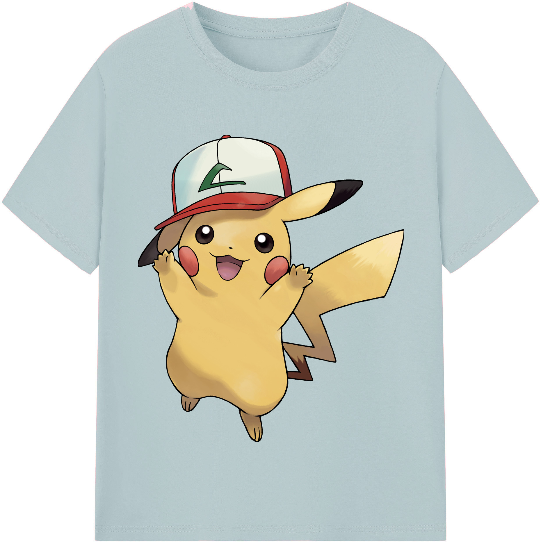 （画像用） ポケットモンスター Pokémon 綿100％半袖Tシャツ（フロントプリント）